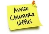 Chiusura uffici 