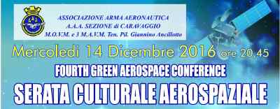 Serata culturale aerospaziale