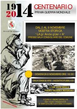 1914 - 2014 Centenario Prima Guerra Mondiale